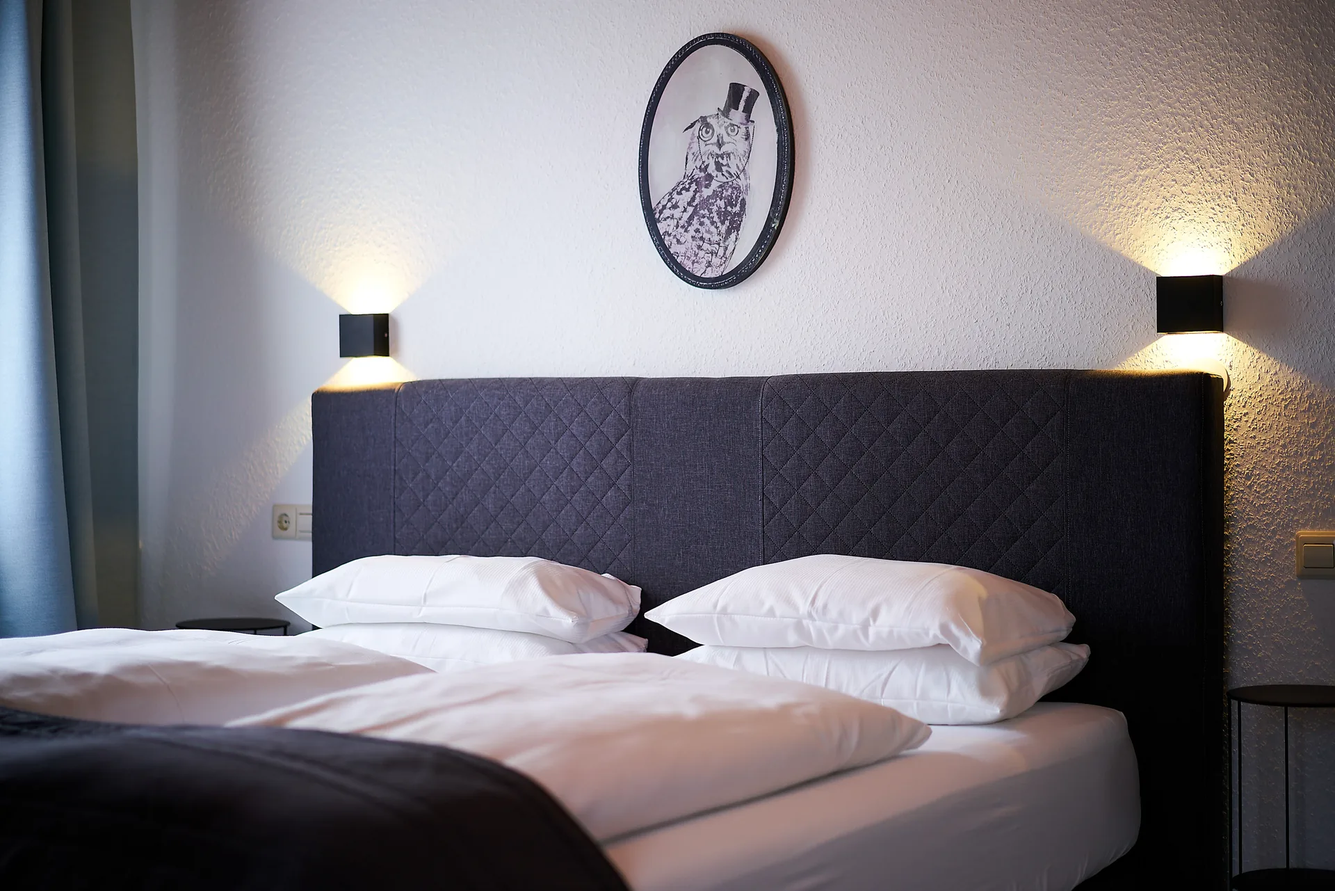 Komfort-Doppelzimmer mit Boxspringbett